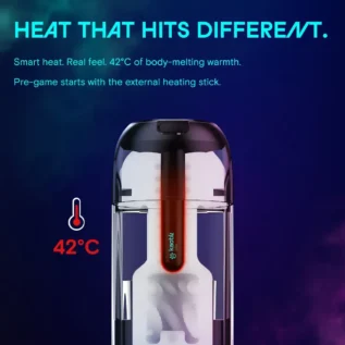 Зображення Смарт-мастурбатор Kaotik Labs The Shockwave, режим edging, імітація фрикцій