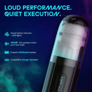 Зображення Смарт-мастурбатор Kaotik Labs The Shockwave, режим edging, імітація фрикцій