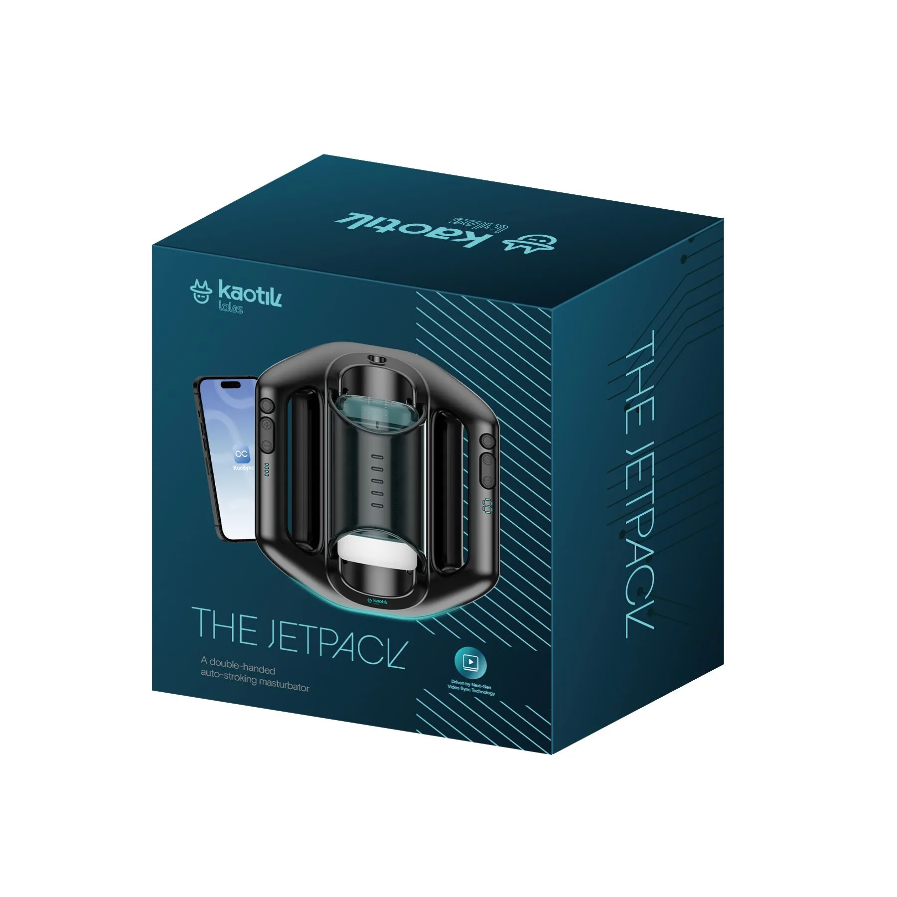 Смарт-мастурбатор Kaotik Labs The Jetpack, режим edging, дуже потужний, імітація фрикцій 10 Смарт-мастурбатор Kaotik Labs The Jetpack, режим edging, дуже потужний, імітація фрикцій - Зображення 8