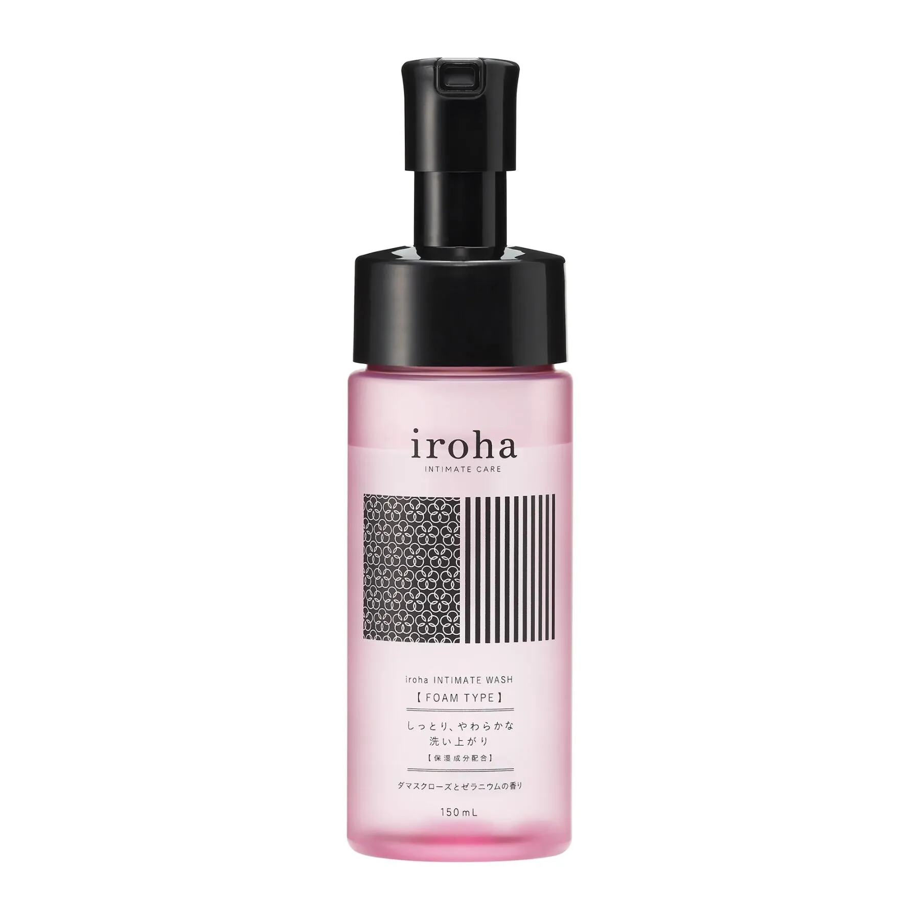 Піна для інтимного догляду Iroha Intimate Wash Foam Type Damask Rose and Geranium 150 мл 3 Піна для інтимного догляду Iroha Intimate Wash Foam Type Damask Rose and Geranium 150 мл