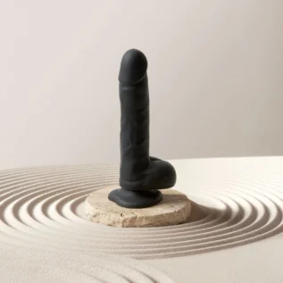 Зображення Фалоімітатор з вібрацією і ротацією Strap-On-Me Rotating & Vibrating Realistic Dildo - L - Black
