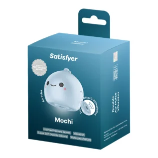 Зображення Вакуумний кліторальний стимулятор Satisfyer Mochi Frost Blue