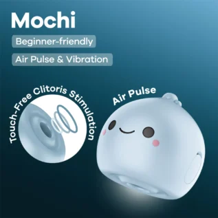 Зображення Вакуумний кліторальний стимулятор Satisfyer Mochi Frost Blue