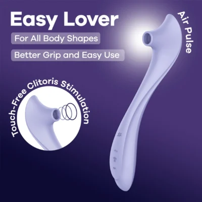 Вакуумний кліторальний стимулятор Satisfyer Easy Lover 13 Зображення Вакуумний кліторальний стимулятор Satisfyer Easy Lover