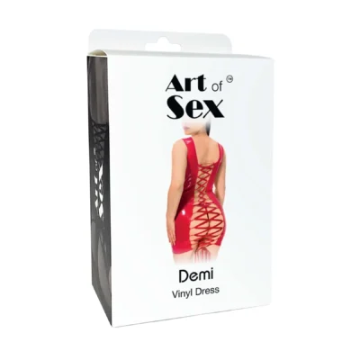 Зображення Лакована сукня на шнурівці Art of Sex - Demi