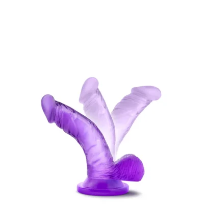 Зображення Фалоімітатор NATURALLY YOURS 4INCH MINI COCK PURPLE