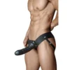 Страпон чоловічий Dr. SKIN 6INCH HOLLOW STRAP ON, BLACK 2 Зображення Страпон чоловічий Dr. SKIN 6INCH HOLLOW STRAP ON, BLACK