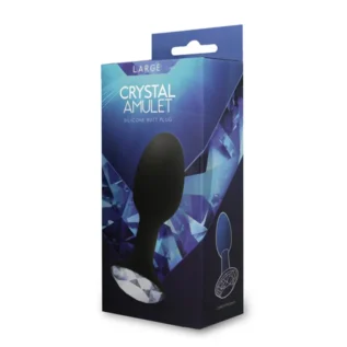 Анальна пробка CRYSTAL AMULET SILICONE BUTT PLUG LARGE 7 Анальна пробка CRYSTAL AMULET SILICONE BUTT PLUG LARGE - Зображення 3