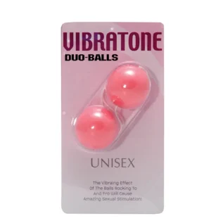 Зображення Кульки Вагінальні VIBRATONE DUO BALLS PINK BLISTERCARD