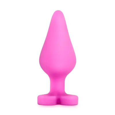 Анальний плаг PLAY WITH ME CANDY HEART BE MINE PINK