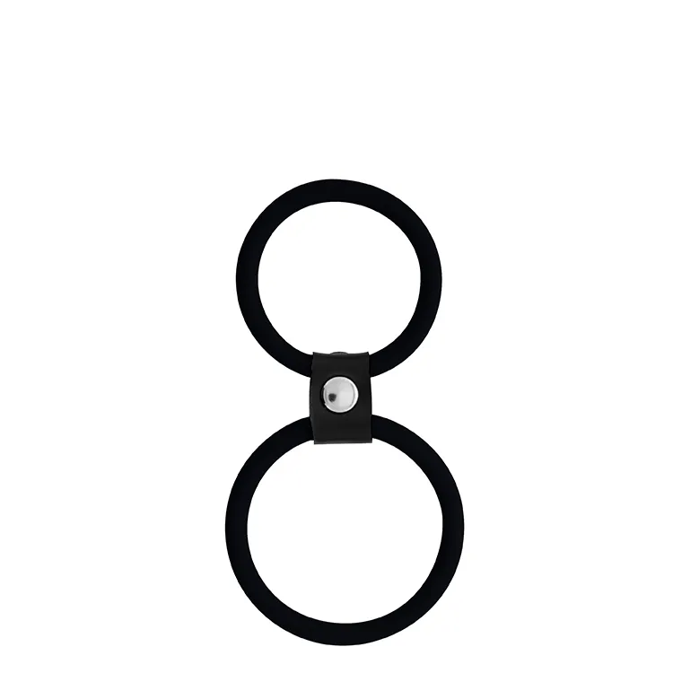 Ерекційне кільце MENZSTUFF DUAL RINGS, BLACK 3 Ерекційне кільце MENZSTUFF DUAL RINGS, BLACK