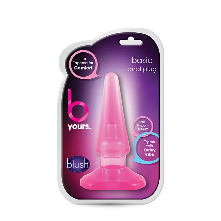 Анальна пробка BASIC ANAL PLUG PINK 4 Анальна пробка BASIC ANAL PLUG PINK - Зображення 2