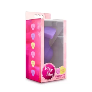 Анальна пробка PLAY WITH ME CANDY HEART DO ME PURPLE 10 Зображення Анальна пробка PLAY WITH ME CANDY HEART DO ME PURPLE