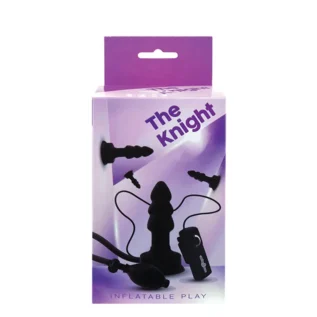 Зображення Надувний Анальний плаг з вібрацією the KNIGHT INFLATABLE VIBRATING PLUG
