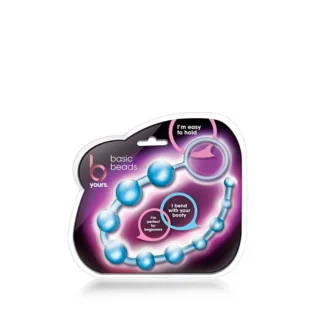 Alternative view of Анальний ланцюжок B yours BASIC BEADS BLUE