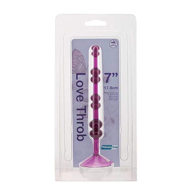 Анальний ланцюжок LOVE THROB, PURPLE 4 Анальний ланцюжок LOVE THROB, PURPLE - Зображення 2