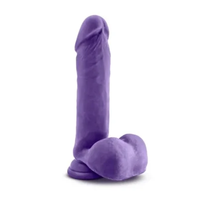 Зображення Фалоімітатор кібершкіра au NATUREL bold HERO 8INCH DILDO PURPLE