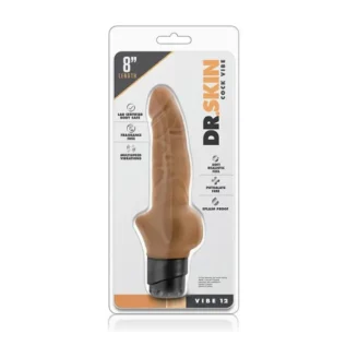 Alternative view of Вібромасажер Dr. SKIN COCK VIBE 12 MOCHA