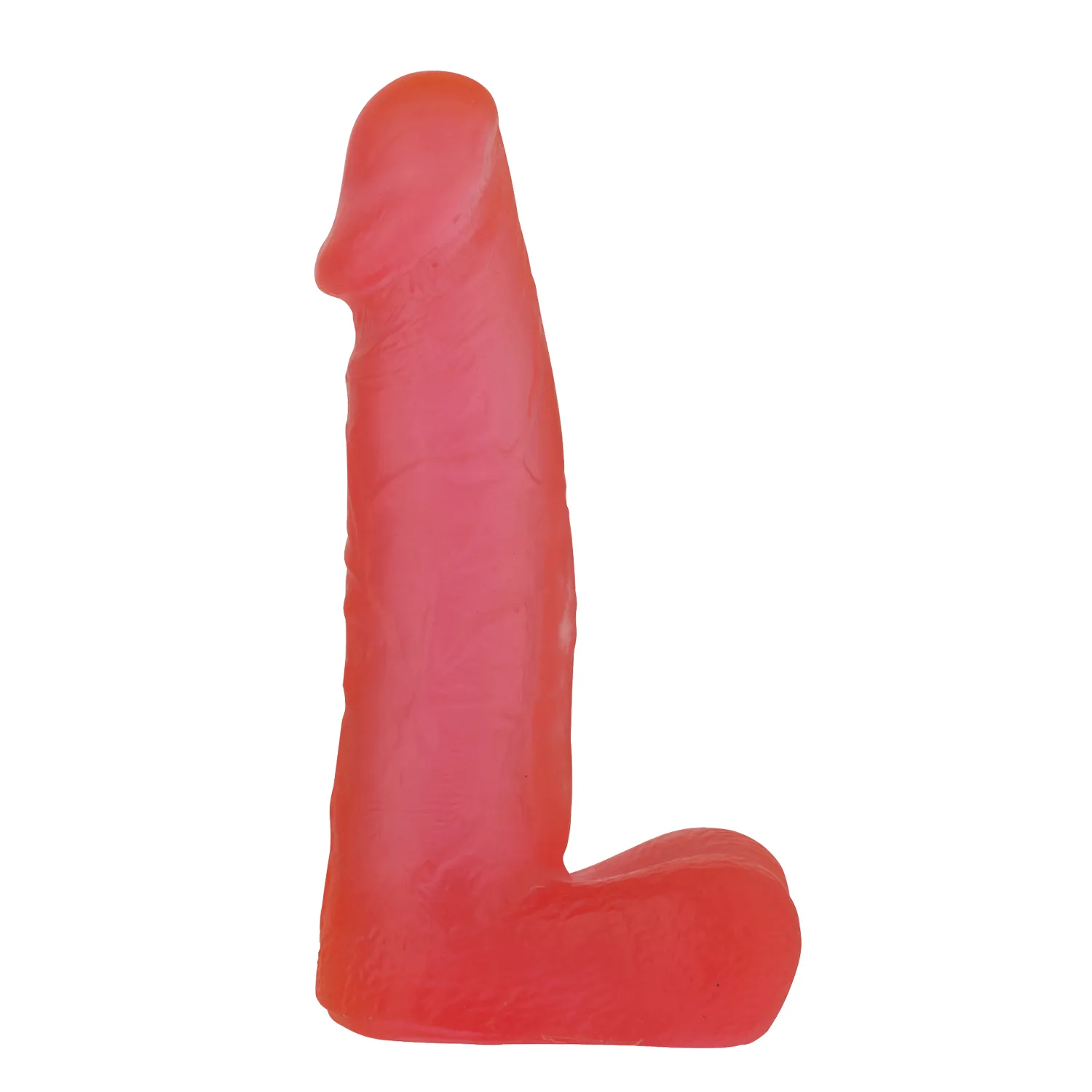 Фалоімітатор XSkin 6 PVC dong-Transparent, PINK 3 Фалоімітатор XSkin 6 PVC dong-Transparent, PINK