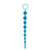Анальний ланцюжок Oriental Jelly Butt Beads 10.5, BLUE 1 Зображення Анальний ланцюжок Oriental Jelly Butt Beads 10.5, BLUE