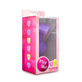 Alternative view of Анальна пробка PLAY WITH ME CANDY HEART FUCK ME PURPLE