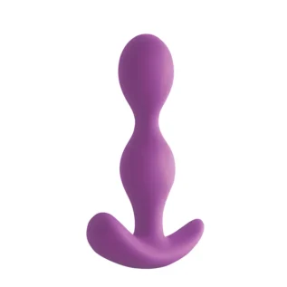 Alternative view of Анальна пробка гантелеподібної форми фіолетова FIREFLY ACE II PURPLE