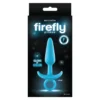 Анальна пробка із кільцем блакитна NS Novelties FIREFLY PRINCE SMALL BLUE