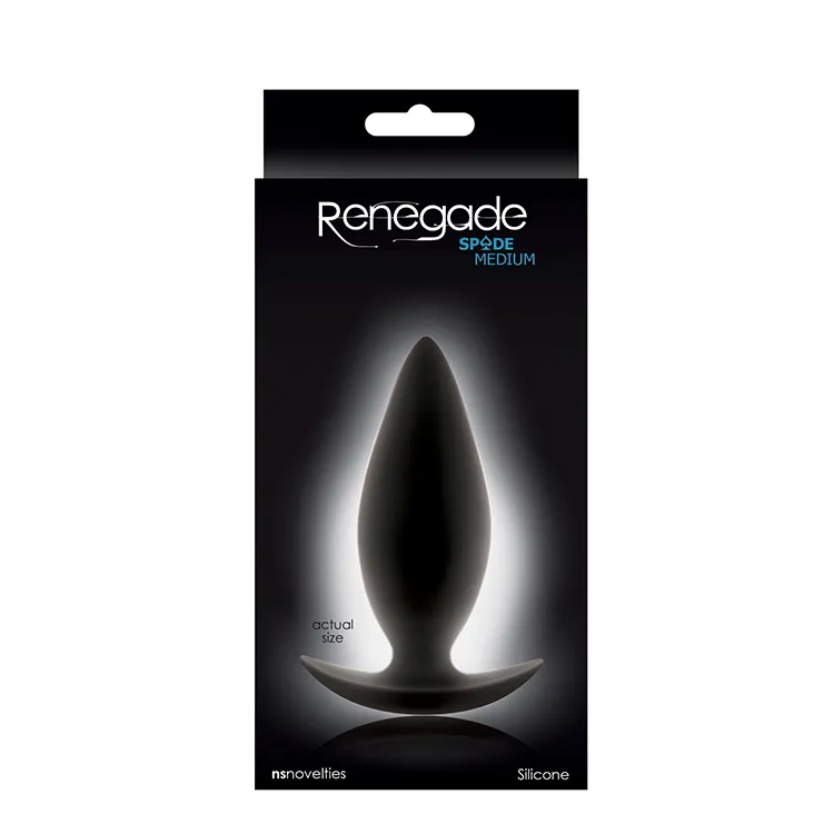 Анальна пробка середня RENEGADE SPADES MEDIUM 3 Анальна пробка середня RENEGADE SPADES MEDIUM