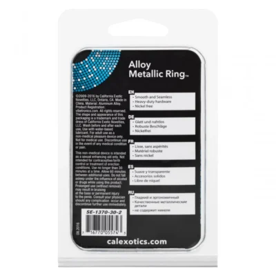 Зображення Ерекційне кільце Alloy Metallic Ring - XL