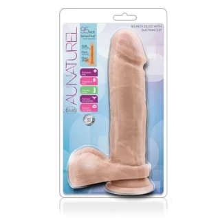 Зображення Фалоімітатор з присоскою AU NATUREL 9.5INCH DILDO VANILLA