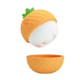 Кліторальний пульсатор PRETTY LOVE Pineapple Secret помаранчевий, 5,7 х 5,1 см 13 Зображення Кліторальний пульсатор PRETTY LOVE Pineapple Secret помаранчевий, 5,7 х 5,1 см