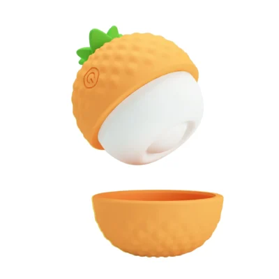 Зображення Кліторальний пульсатор PRETTY LOVE Pineapple Secret помаранчевий, 5,7 х 5,1 см