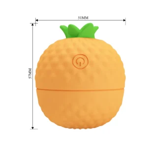 Кліторальний пульсатор PRETTY LOVE Pineapple Secret помаранчевий, 5,7 х 5,1 см 18 Зображення Кліторальний пульсатор PRETTY LOVE Pineapple Secret помаранчевий, 5,7 х 5,1 см