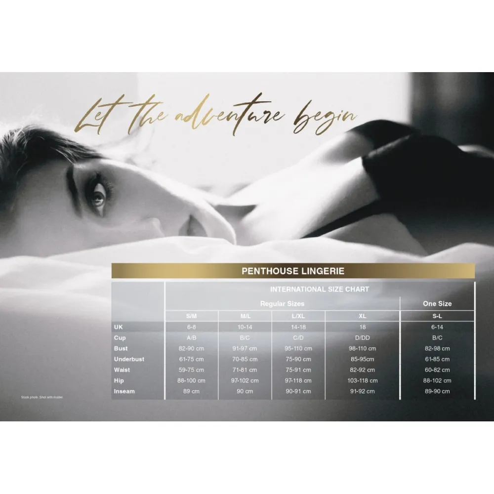 Мереживний пеньюар Penthouse Casual seduction 5 Мереживний пеньюар Penthouse Casual seduction - Зображення 3