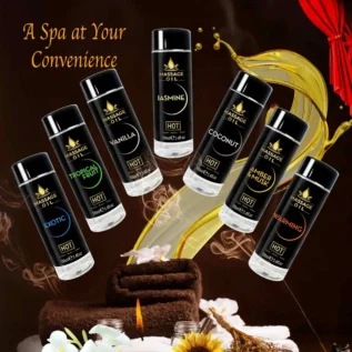 Зображення Масажна олія HOT Massage Oil Exotic з екзотичним ароматом, 100 мл