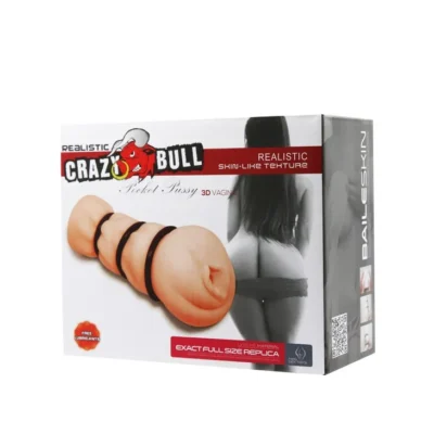 Зображення Мастурбатор вагіна з кільцями - Crazy Bull Masturbator Pocket Pussy