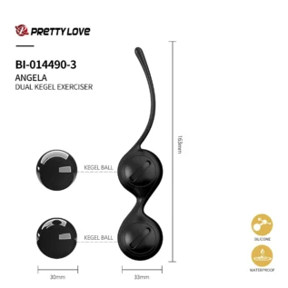 Зображення Набір БДСМ 6 предметів Pretty Love 30th ANNIVERSARY Baile чорний