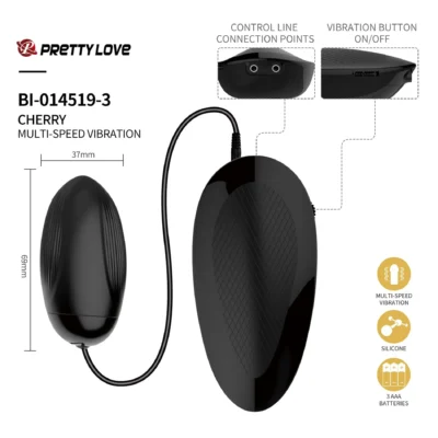 Зображення Набір БДСМ 6 предметів Pretty Love 30th ANNIVERSARY Baile чорний