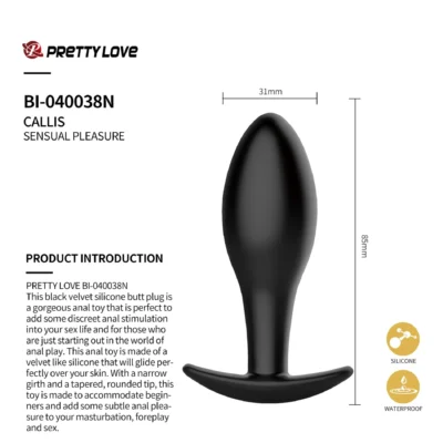 Зображення Набір БДСМ 6 предметів Pretty Love 30th ANNIVERSARY Baile чорний