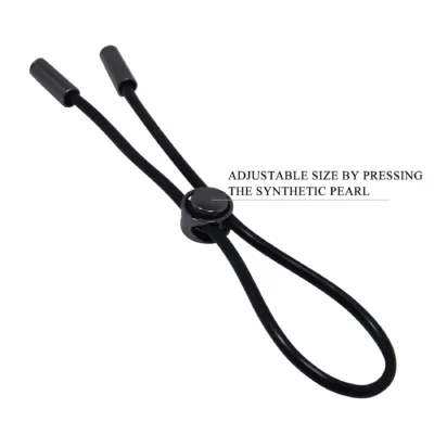 Зображення Петля для пеніса PRETTY LOVE DELAY MAGIC RING, чорна