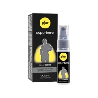 Зображення Сироватка-пролонгатор pjur Superhero Delay Serum 20 мл, створює ефект плівки, без оніміння