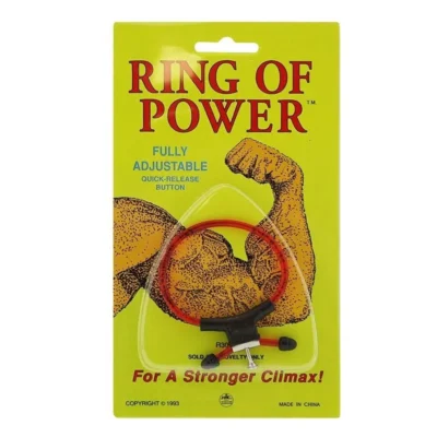 Alternative view of Регульоване ерекційне кільце NMC RING OF POWER ADJUSTABLE RING RED