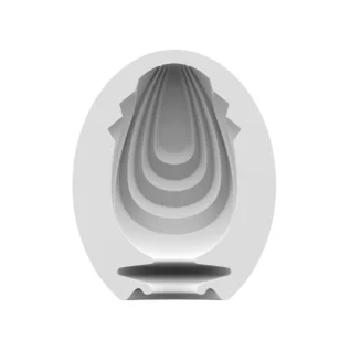 Зображення Мастурбатор, що самозмазується у вигляді яйця Satisfyer Savage Masturbator Egg рельєфний
