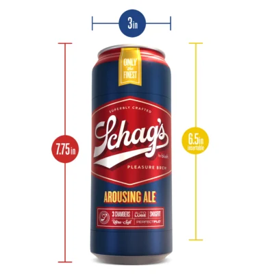 Зображення Самозмащувальний мастурбатор SCHAG'S AROUSING ALE FROSTED