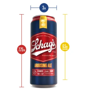 Самозмащувальний мастурбатор SCHAG'S AROUSING ALE FROSTED 8 Зображення Самозмащувальний мастурбатор SCHAG'S AROUSING ALE FROSTED