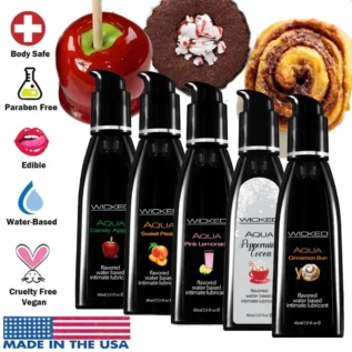 Alternative view of Їстівний лубрикант Wicked Aqua Pink Lemonade зі смаком лимонаду, 120 мл