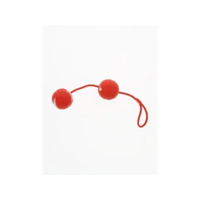 Кульки Вагінальні MARBILIZED DUO BALLS-RED 8 Зображення Кульки Вагінальні MARBILIZED DUO BALLS-RED