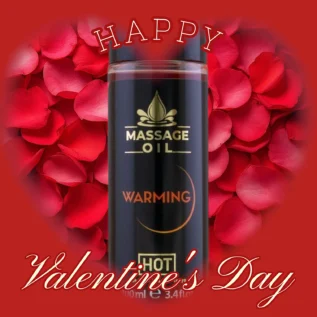 Зображення Зігріваюча масажна олія HOT Massage Oil Warming, 100 мл