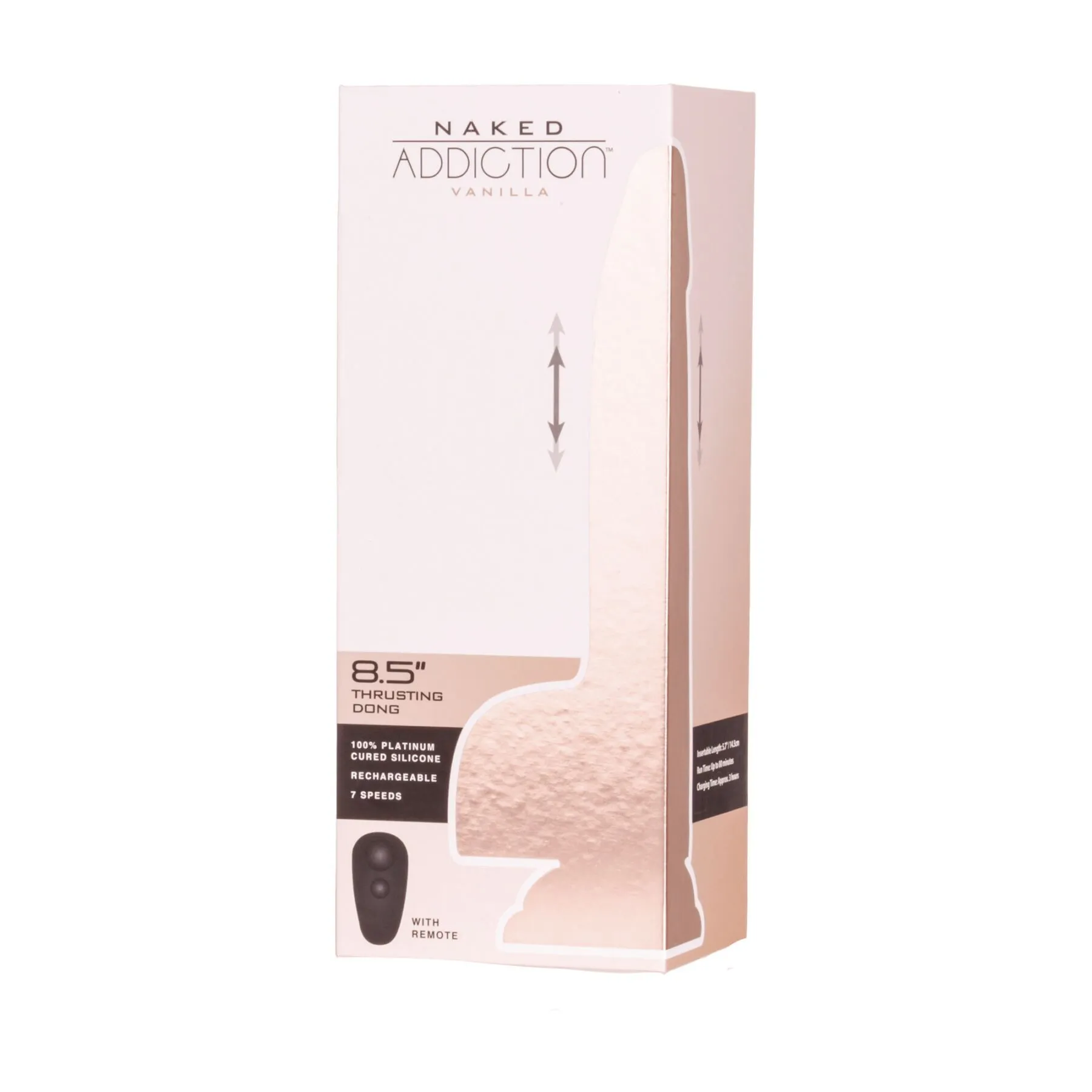 Фалоімітатор із пульсацією Addiction Naked Addiction 8.5” Thruster - Vanilla 13 Фалоімітатор із пульсацією Addiction Naked Addiction 8.5” Thruster - Vanilla - Зображення 12