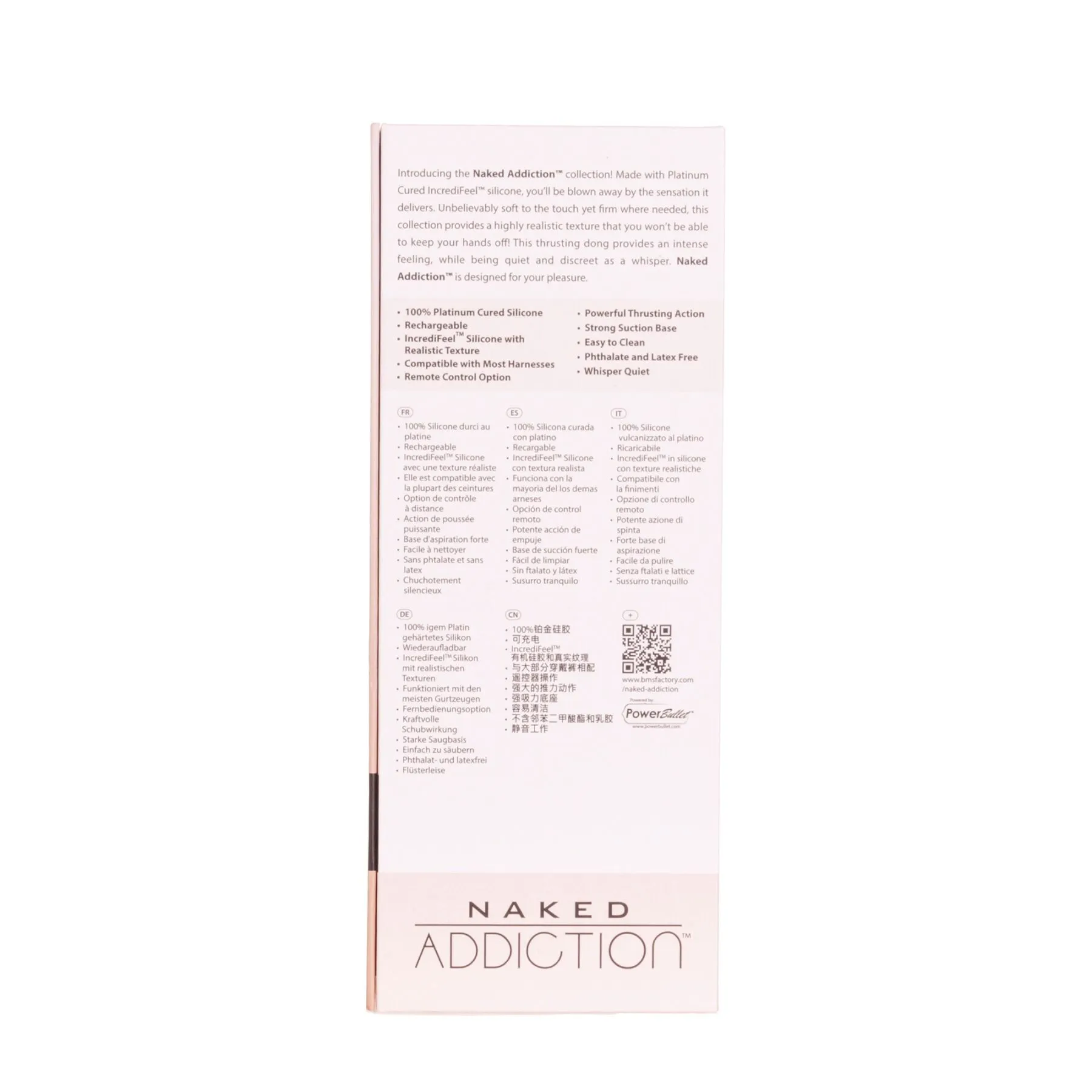 Фалоімітатор із пульсацією Addiction Naked Addiction 8.5” Thruster - Vanilla 16 Фалоімітатор із пульсацією Addiction Naked Addiction 8.5” Thruster - Vanilla - Зображення 15
